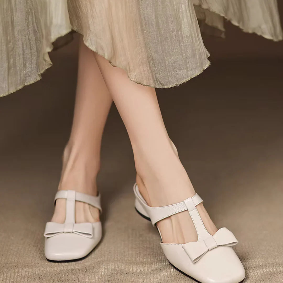 Matteo & Siena™ | Lina Square Toe Slippers