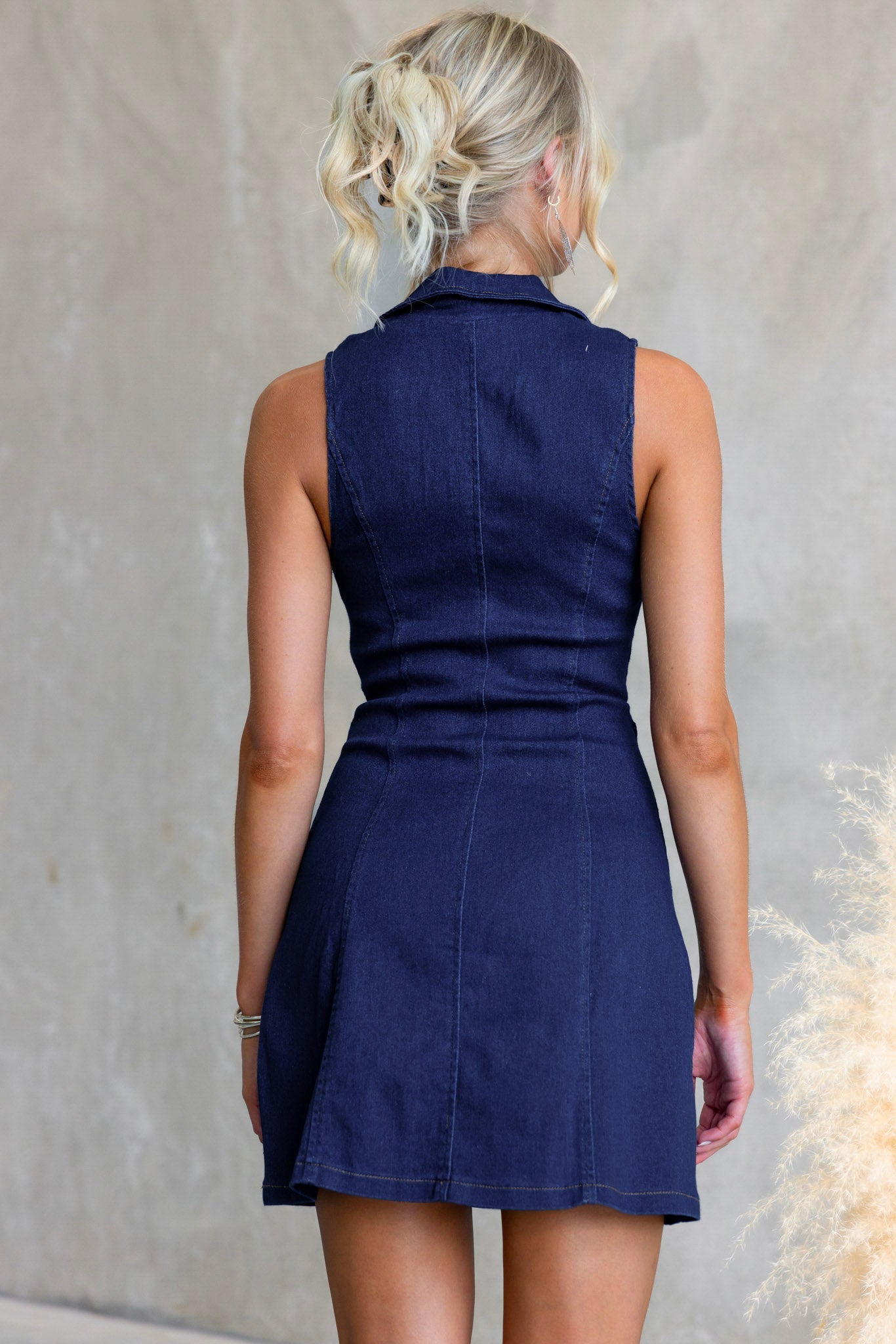 Minimal Intent Denim Dress