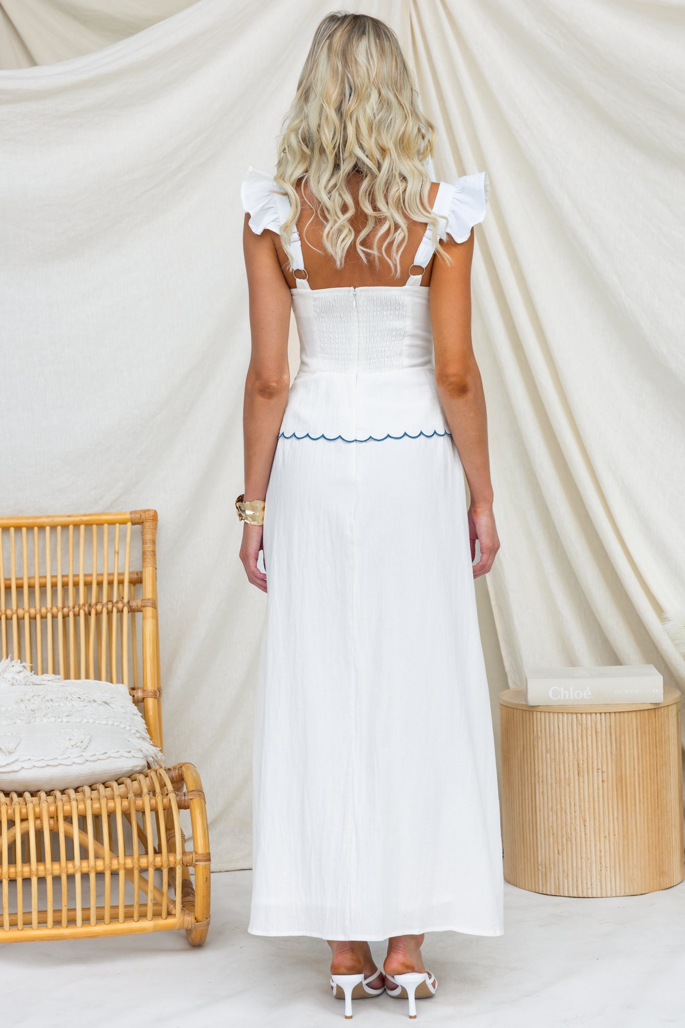 Lucky Petal Maxi Dress