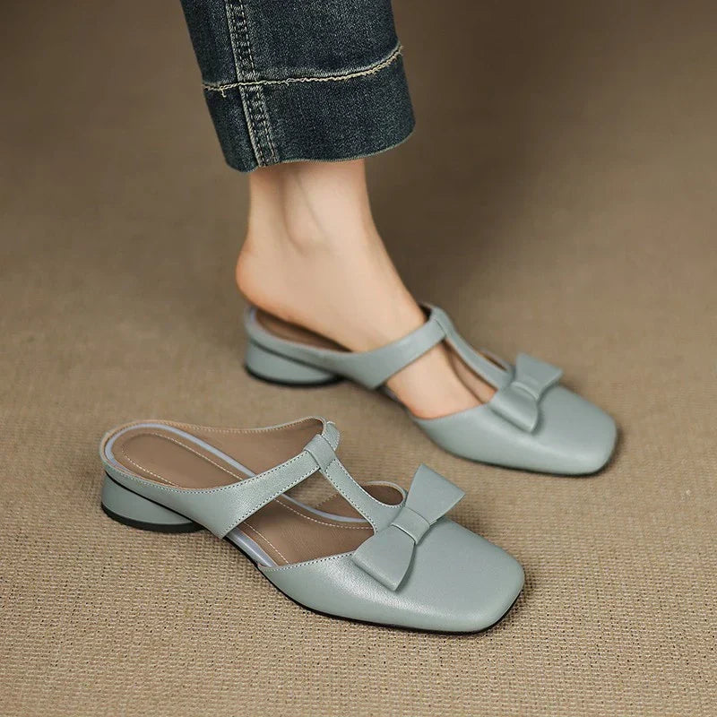 Matteo & Siena™ | Lina Square Toe Slippers