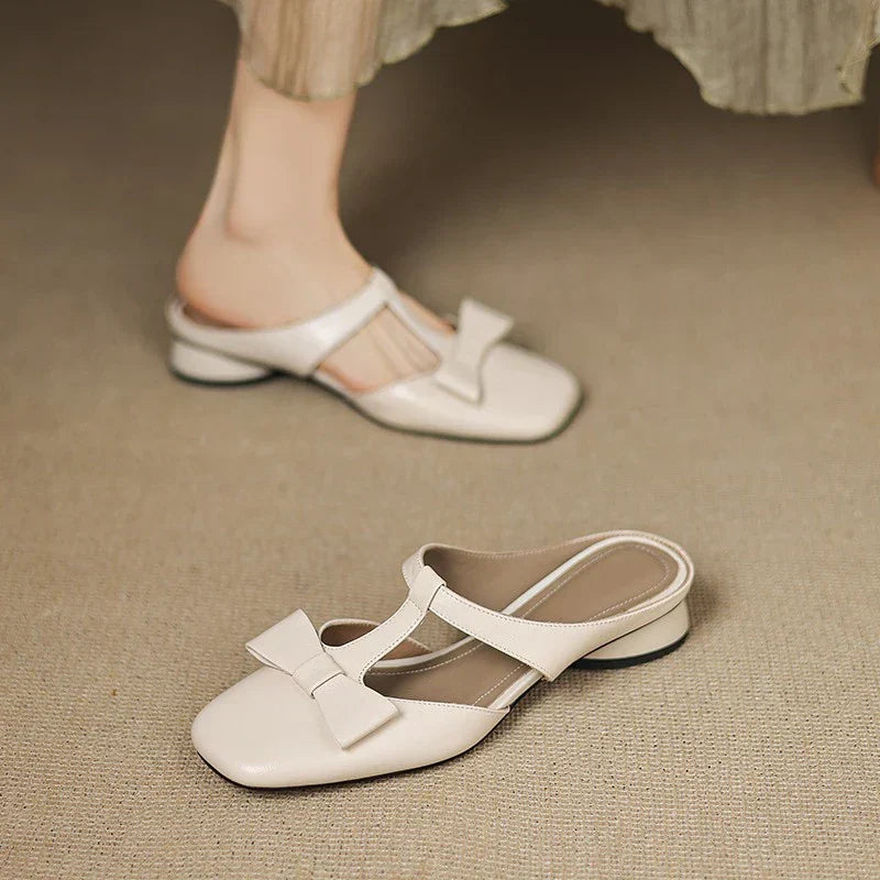 Matteo & Siena™ | Lina Square Toe Slippers