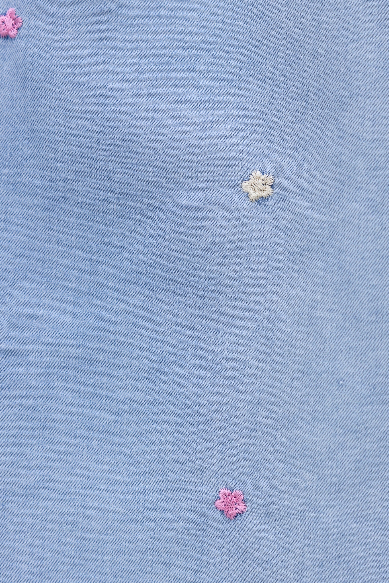 Timeless Bloom Denim Dress