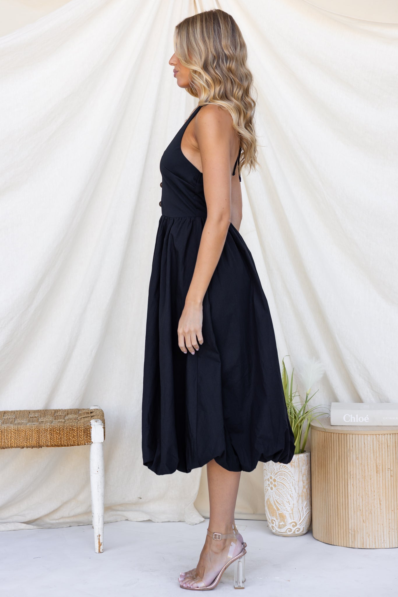 Pure Haven Midi Dress