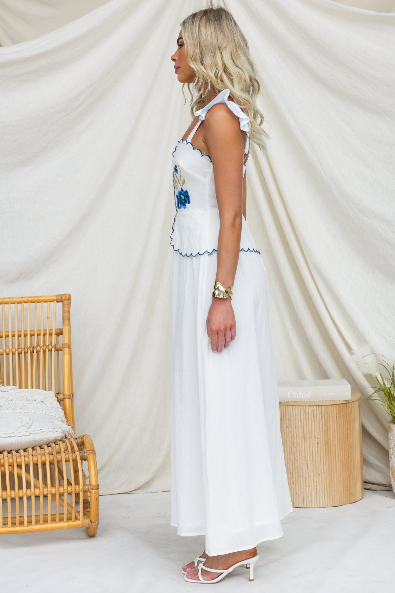 Lucky Petal Maxi Dress