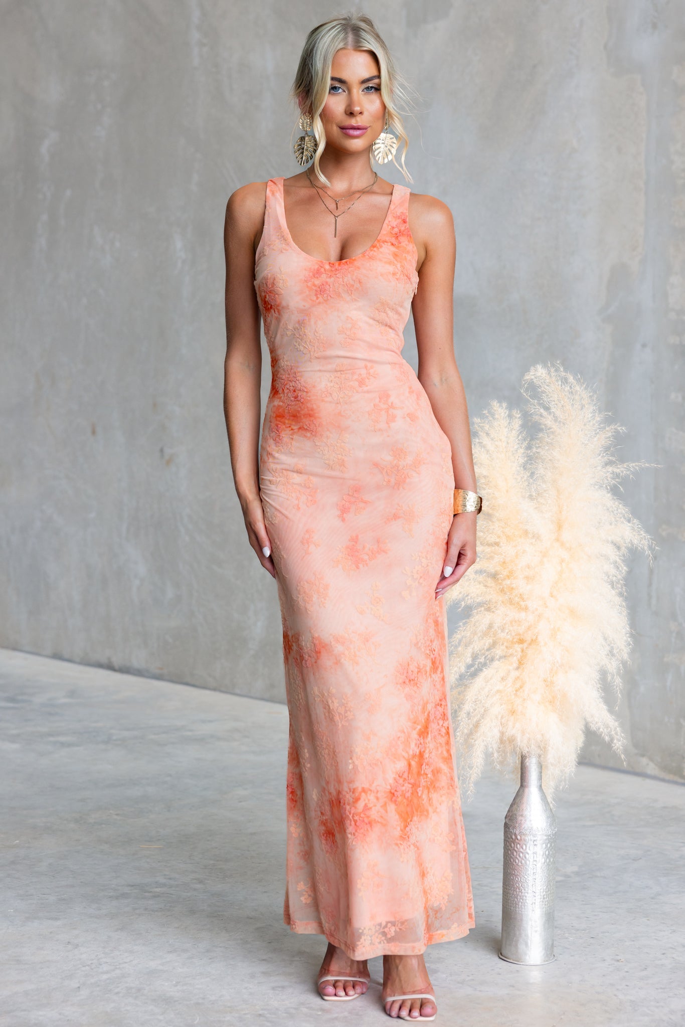 Almost Angelic Maxi Dress