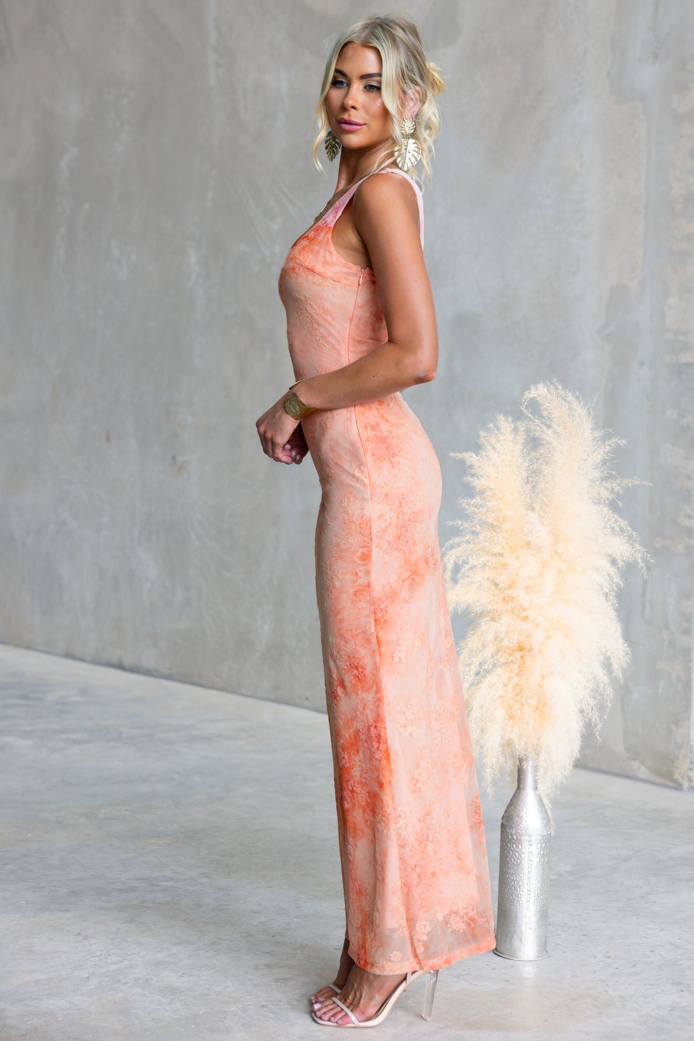 Almost Angelic Maxi Dress