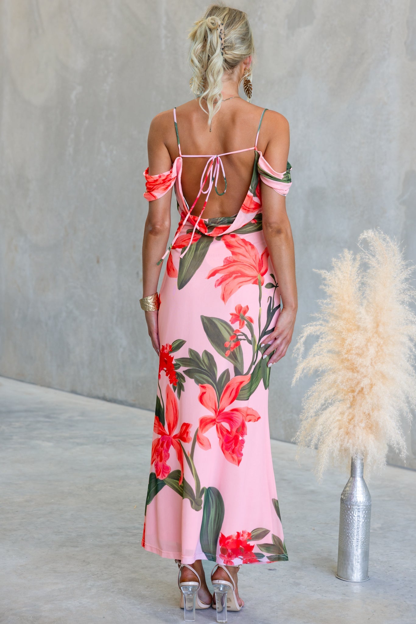 Midnight Bloom Maxi Dress