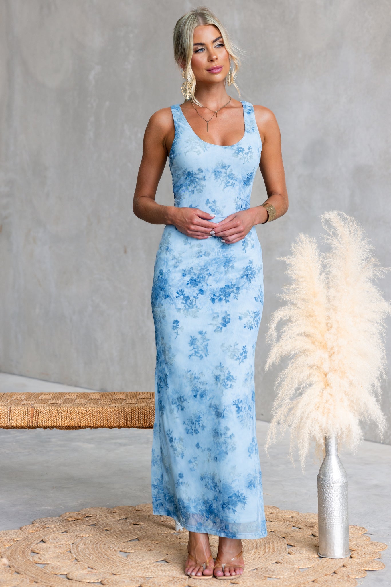 Almost Angelic Maxi Dress