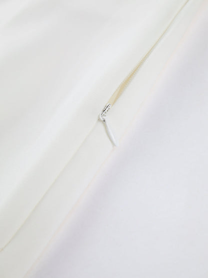 Semi-Sheer Wide Leg Culotte Pants
