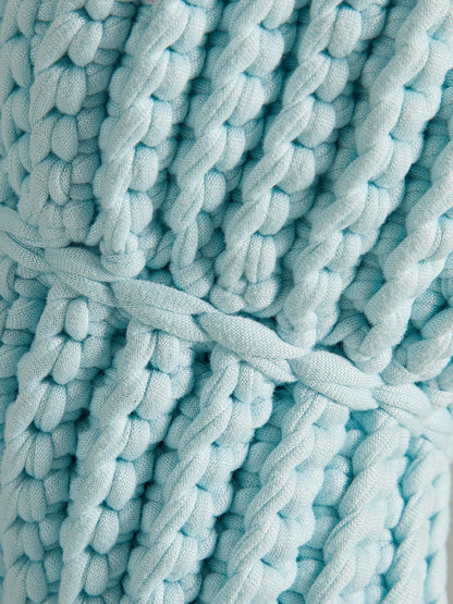 Crochet Conch-Shaped Handbag